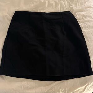 Abercrombie & Fitch Black Mini Skort Scarlett